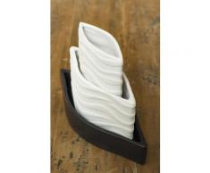 Humidificateur dair SWING - Céramique - BlancAnthracite - Bougeoir, bougie et senteur