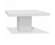 Myfaktory - Table à manger tw - bois blanc - Tables salle à manger