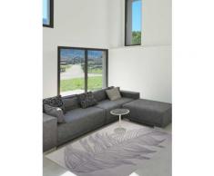 Tapis de salon carre FEATHER Tapis Moderne par Esprit 200 x 200 cm - Tapis et paillasson