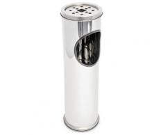 Cendrier extérieur avec poubelle en acier inoxydable 57 cm 2013009 - Objet à poser