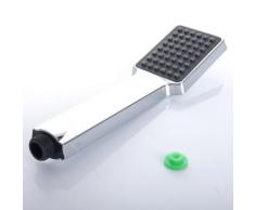 Pommeau de douche rectangulaire - 1 fonction - Accessoires de bain