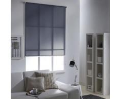 Store Enrouleur Tamisant LOFT rayé Blanc - 45 x 190cm - Fenêtres et volets