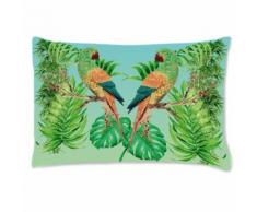 Coussin rectangulaire perroquets by Cbkreation - Textile séjour