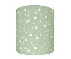 Abat-Jour Etoiles Galaxie Sky Lilipouce Vert 35 cm - Suspensions et plafonniers