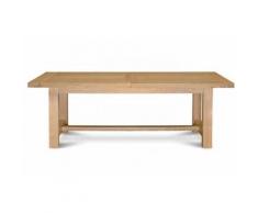 Table extensible mansart - bois chêne clair massif - Tables salle à manger