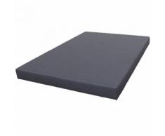 Altodeco - sommier tapissier 80x200cm gris foncé - Sommiers