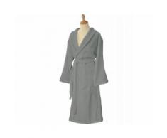 Peignoir de bain Liou coloris Gris velours, Taille L (44/46) - Linge de bain