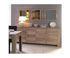 Buffet, bahut, enfilade grand modèle FERRARA 4 portes. Meuble design et tendance pour votre salon ou salle à manger - Buffets