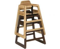 Chaise bébé naturel en bois d'Hévéa 52x50,5x73cm - Autres