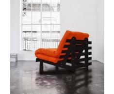 Structure Futon en Bois Wengé 90x200 - Futons