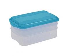 Okt 2053834 food center boîte alimentaire plastique bleu transparent 10650632000 - Accessoires de rangement