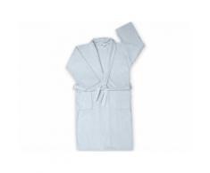 Peignoir éponge CHALE gris taille XL - Linge de bain