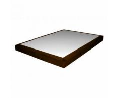 Sommier Essenzia Déco Marron King Size 180x200 - Sommiers