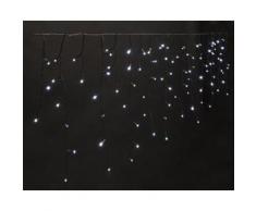 Rideau lumineux extérieur 360 LED Blanc froid - Dim : L.1185 x l.1 x H.52 cm -PEGANE- - Objet à poser