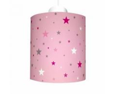 Suspension Ciel Étoilé Lilipouce Rose 25 cm - Suspensions et plafonniers