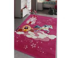 Tapis chambre CHATEAU LICORNE Tapis Enfants par Unamourdetapis 80 x 150 cm - Tapis et paillasson