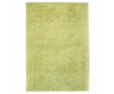 Homgeek Tapis à poils Longs pour Chambre ou Salon 180 x 280 cm Vert - Textile séjour