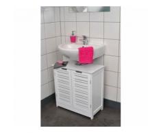 Meuble sous lavabo blanc Miami - Meubles de salle de bain