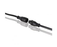 Connecteur pour flexible led rvb avec câble (mâle-femelle) - ip65 velleman lcon09 - Appliques et spots