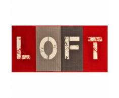 tapis antidérapant 57x115 cm esprit loft - Linge de lit