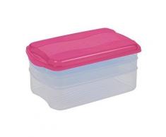 Okt 2053833 food center boîte alimentaire plastique rosé transparent 10650550000 - Accessoires de rangement