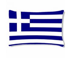 Grand coussin rectangulaire Grece by Cbkreation - Textile séjour
