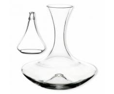 Bruno Evrard - Carafe à décanter + aérateur en verre soufflé bouche 1,3L - nologie