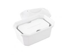 revol 641229 terrine avec couvercle + presse porcelaine blanc 17 x 12 x 10 cm - vaisselle