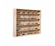 Vitrine murale chêne NATURA - Vitrines