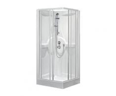 Cabine De Douche Acces D'Angle Carre Media Novellini Meda90M-1D - Installations salles de bain