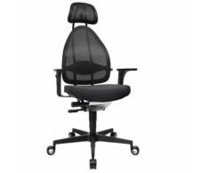 Chaise de bureau Topstar / Chaise pivotante OPEN ART 2015 AL.S2 noir - Sièges et fauteuils de bureau