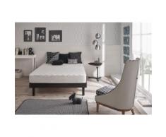Matelas SUPRATEX 90x200 cm effet mémoire Blue Latex® - mousse aérée Aquapur® - 17 cm - Matelas