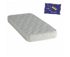 Matelas 160x200 Latex Naturel de densité 80 Kg/m3 et Mousse Poli Lattex Indéformable Tissu Strech très résistant - Hauteur 15 cm - Soutien Equilibré - Orthopédique GOLD15 King of Dreams - Matelas