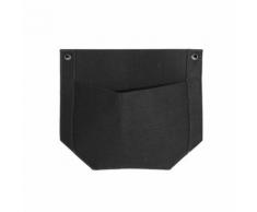 Walmeck Sacs de Culture 1/4/7/16/18/25 Poches Feutre Suspendus Grandir Sacs Jardinière Verticale de Montage Mural pour Yard Garden Home Decoration - Boite de rangement