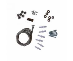 Kit de suspension pour dalles rectangulaires et plafonniers - Équipements électriques pour luminaire