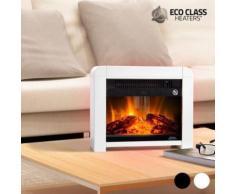 Cheminée électrique 1200 W - Chauffage Couleur - Noir - Chauffage et ventilation