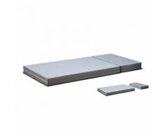 Matelas bébé évolutif 90x190cm en mousse déhoussable H12cm LOTSO 90 X 190 cm - Matelas