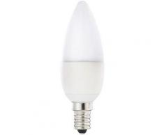 Ampoule bougie à LED SMD - E14 - 6W - blanc chaud - Ampoules à LEDs