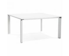 Table De Réunion / Bureau Bench 'Xline Efyra' Blanc - 140X140 Cm - Bureaux
