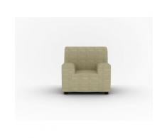 Housse Canapé Ibiza 1 Place Beige - Rideaux et stores