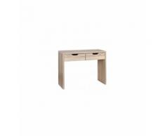 Console 2 tiroirs Bivoak - Beige - Meuble d'entrée - Objet à poser