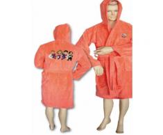 PEIGNOIR DE BAIN ENFANT FC BARCELONE TOONS MANGO T2 VELOURS 100% Coton - Linge de bain