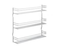 Metaltex 364633095 pepito étagère à épices 3 étages 37 x 31,5 x 8 cm revêtement polytherm - Accessoires de rangement