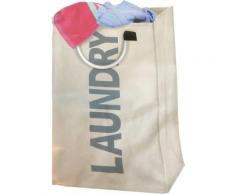 Panier à Linge sale Pliable Transportable - Gris clair - Accessoires Lave linge/Sèche Linge